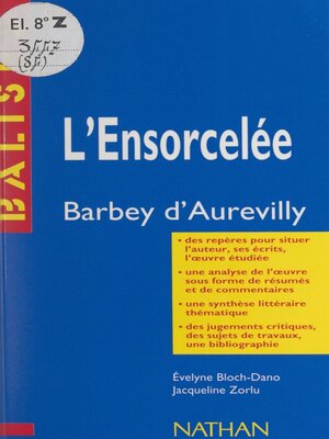 cover image of L'ensorcelée